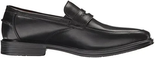 FLORSHEIM MEN'S HOLTYN SLIP ON PENNY LOAFER, BLACK, 12 3E US