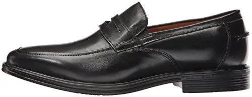 FLORSHEIM MEN'S HOLTYN SLIP ON PENNY LOAFER, BLACK, 12 3E US