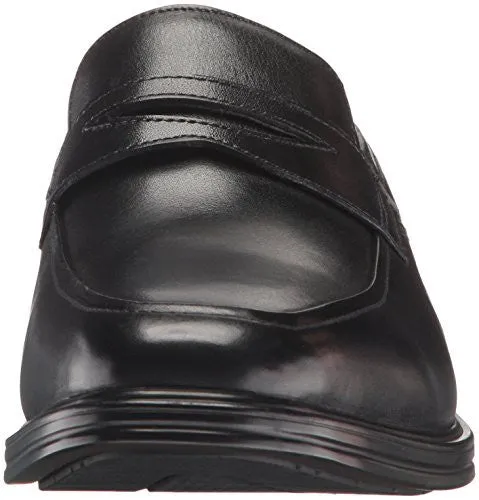 FLORSHEIM MEN'S HOLTYN SLIP ON PENNY LOAFER, BLACK, 12 3E US