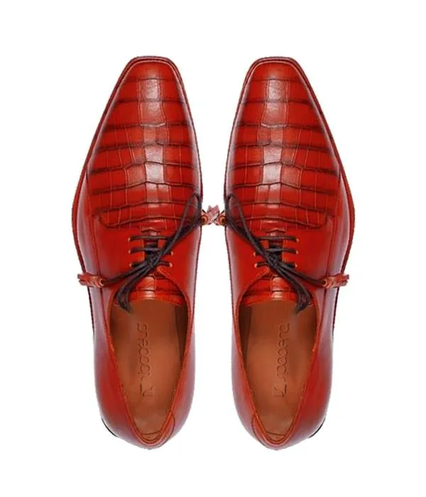 Spadera Handmade Leather Shoes - Cinnamon
