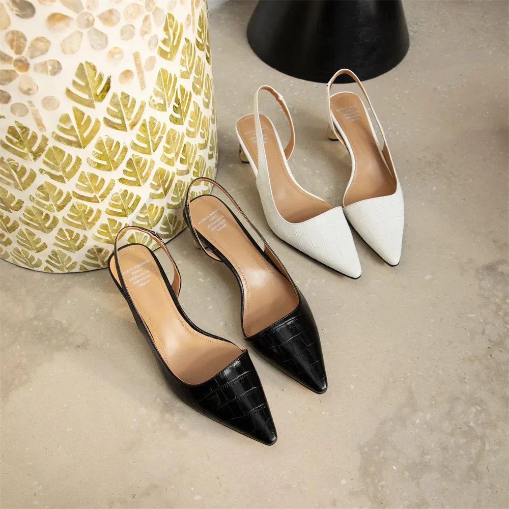 Stubborn Spirit Slingback Shoes