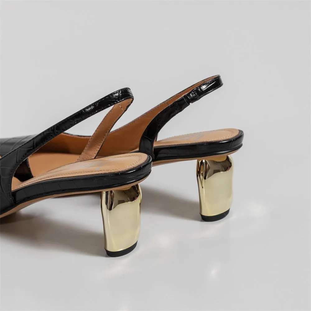 Stubborn Spirit Slingback Shoes